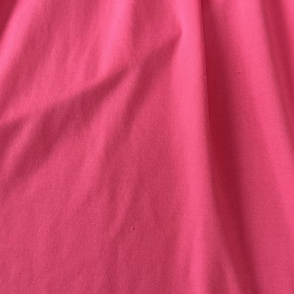 Leslie J Vintage 70s Union Made Pink Mod Style Dress Small 5-6 Spread Collar - Picture 11 of 11